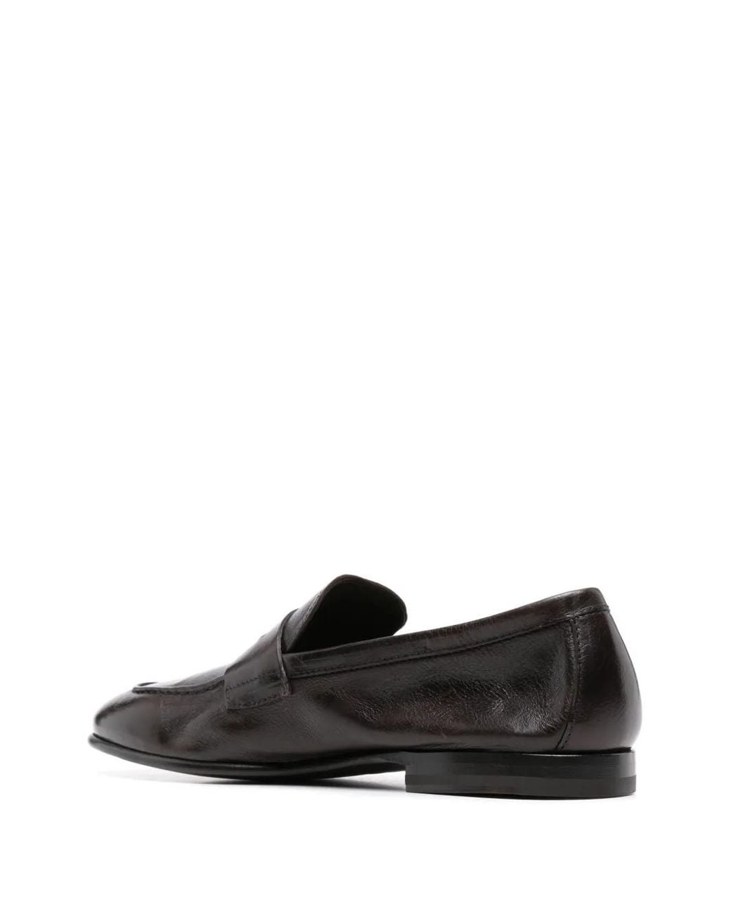 Scarosso Gray Gregory Leather Loafers for men
