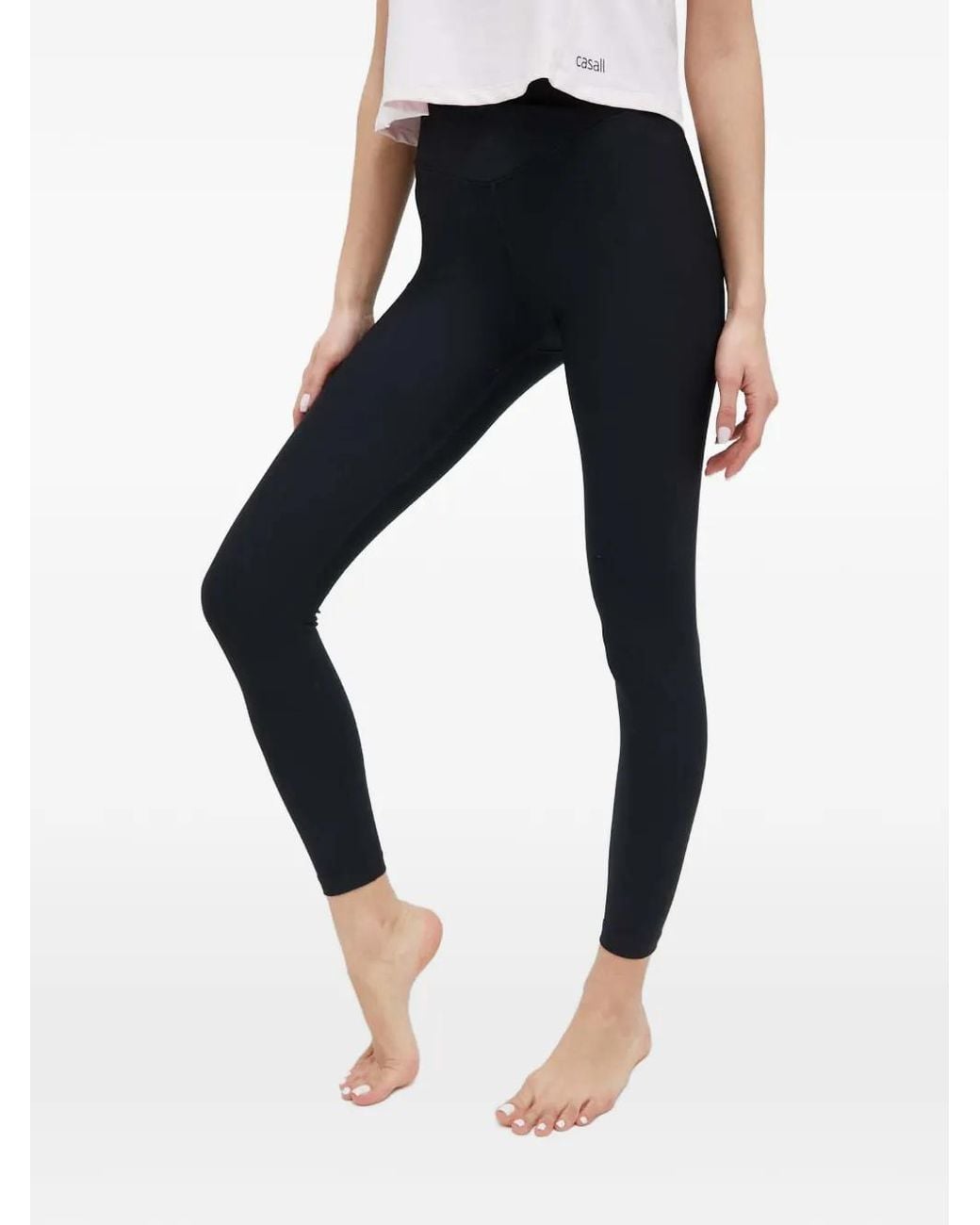 Casall Blue High-Waisted Leggings