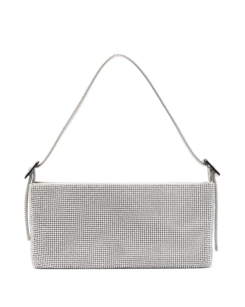 Benedetta Bruzziches Gray Your Best Friend Shoulder Bag