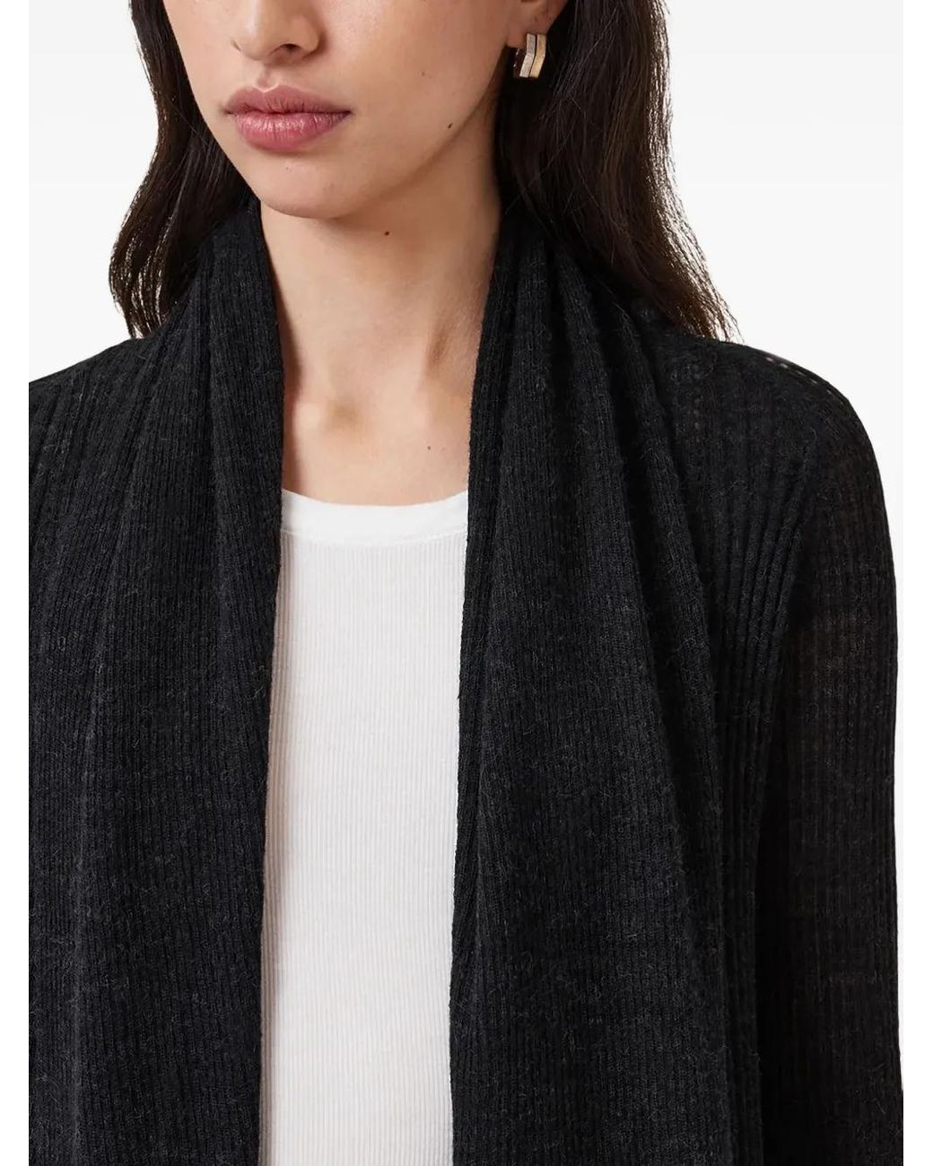AllSaints Black Harper Cardigan