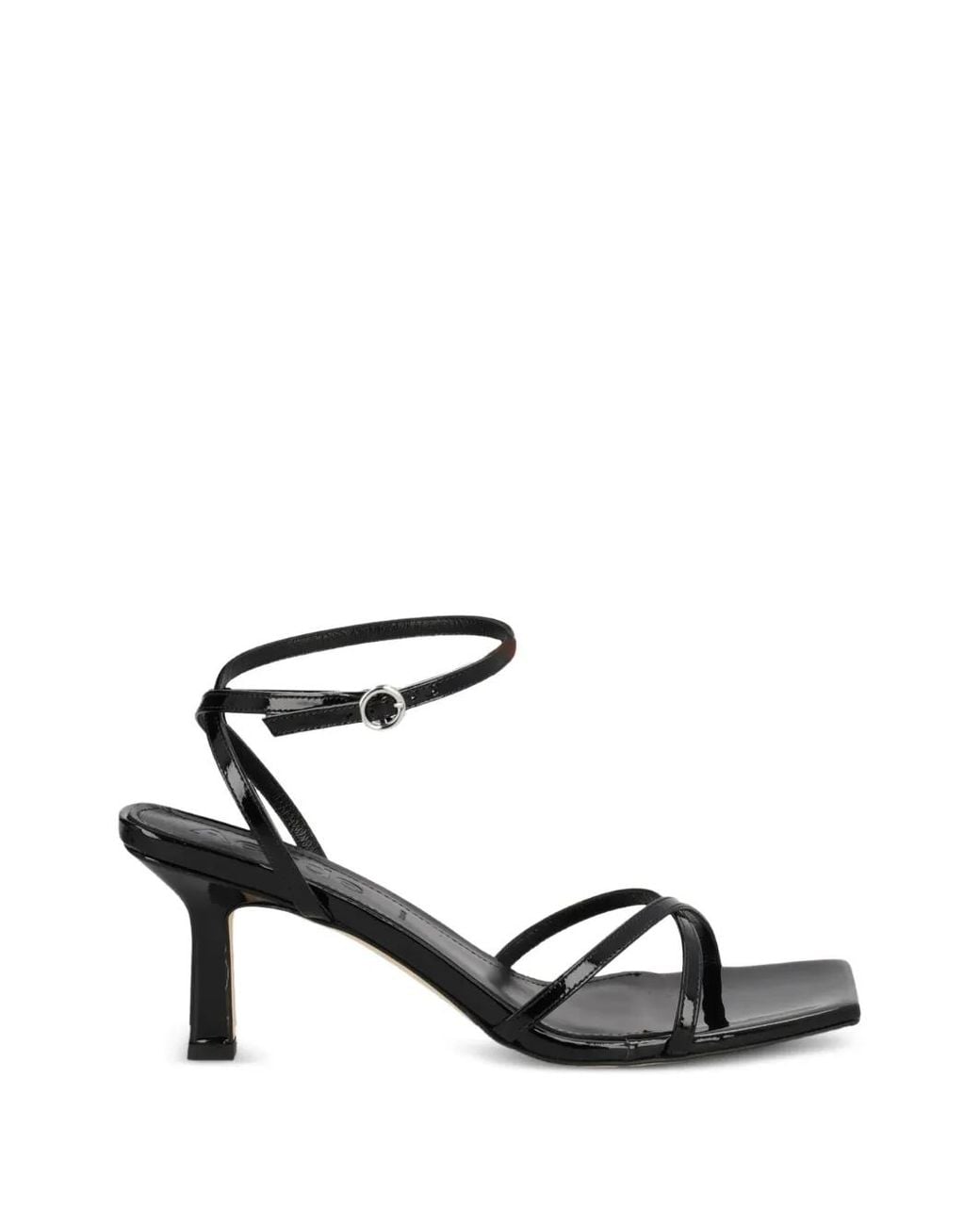 Aeyde White Leather Strappy Sandals