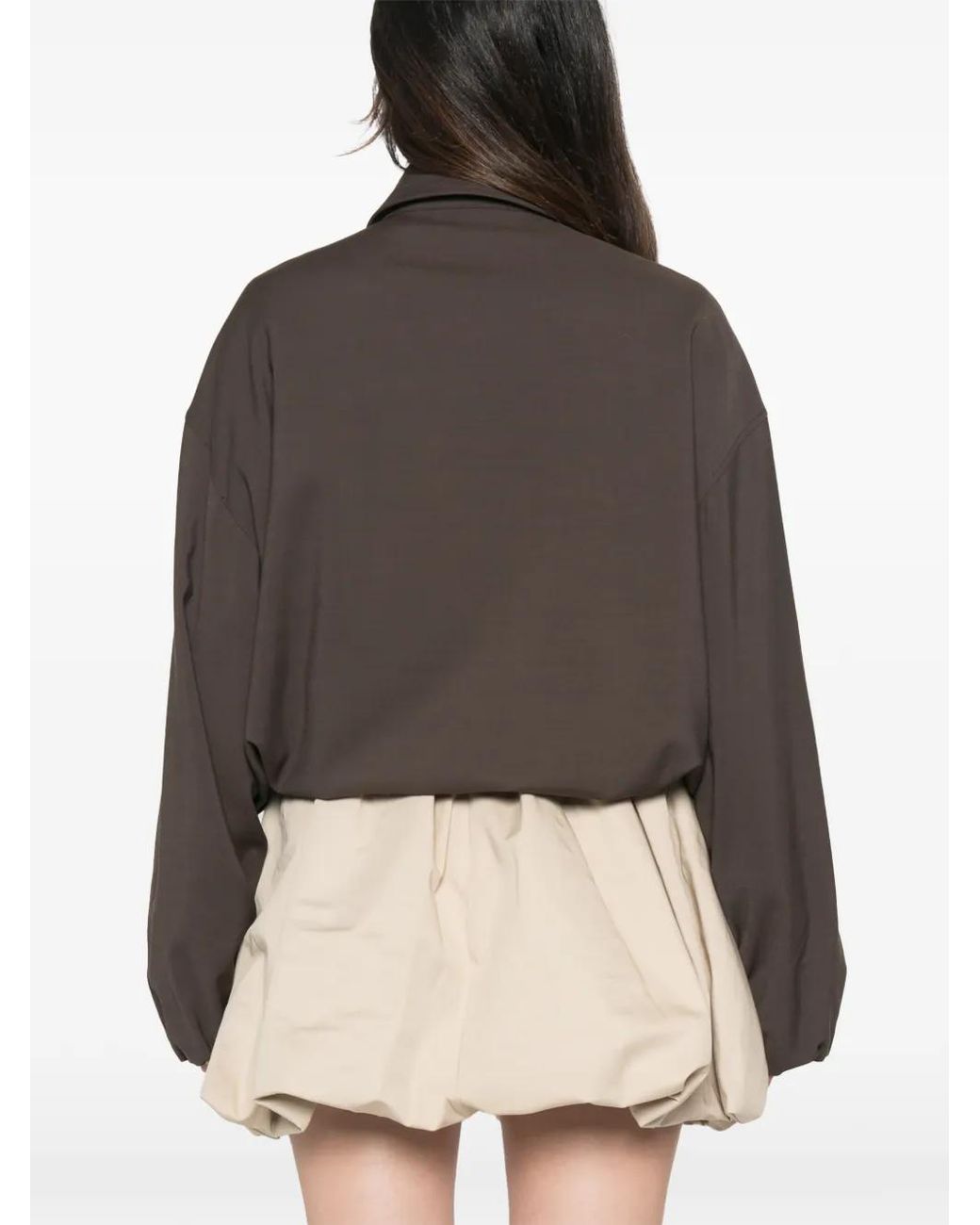 Loewe Brown Wool Blend Jacket