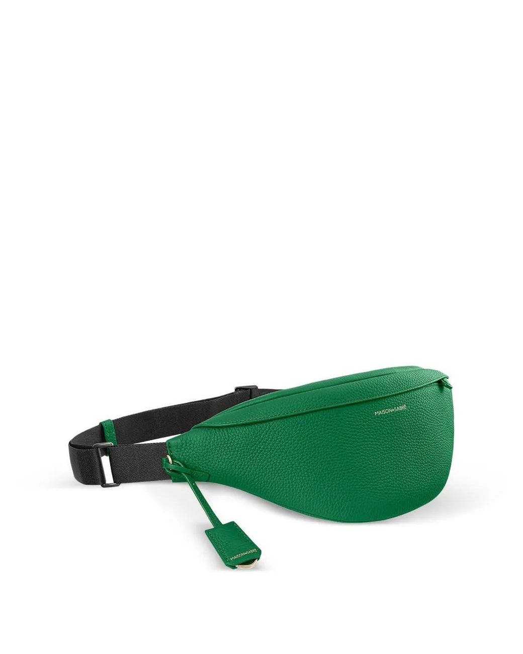 Maison De Sabre Green Sac En Cuir Sling