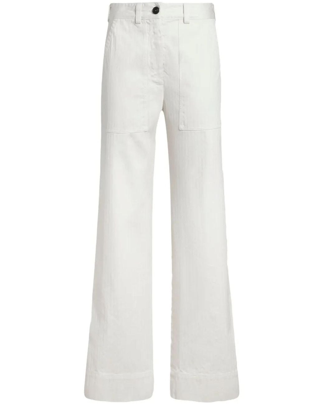 Etro Flared Broek in het White