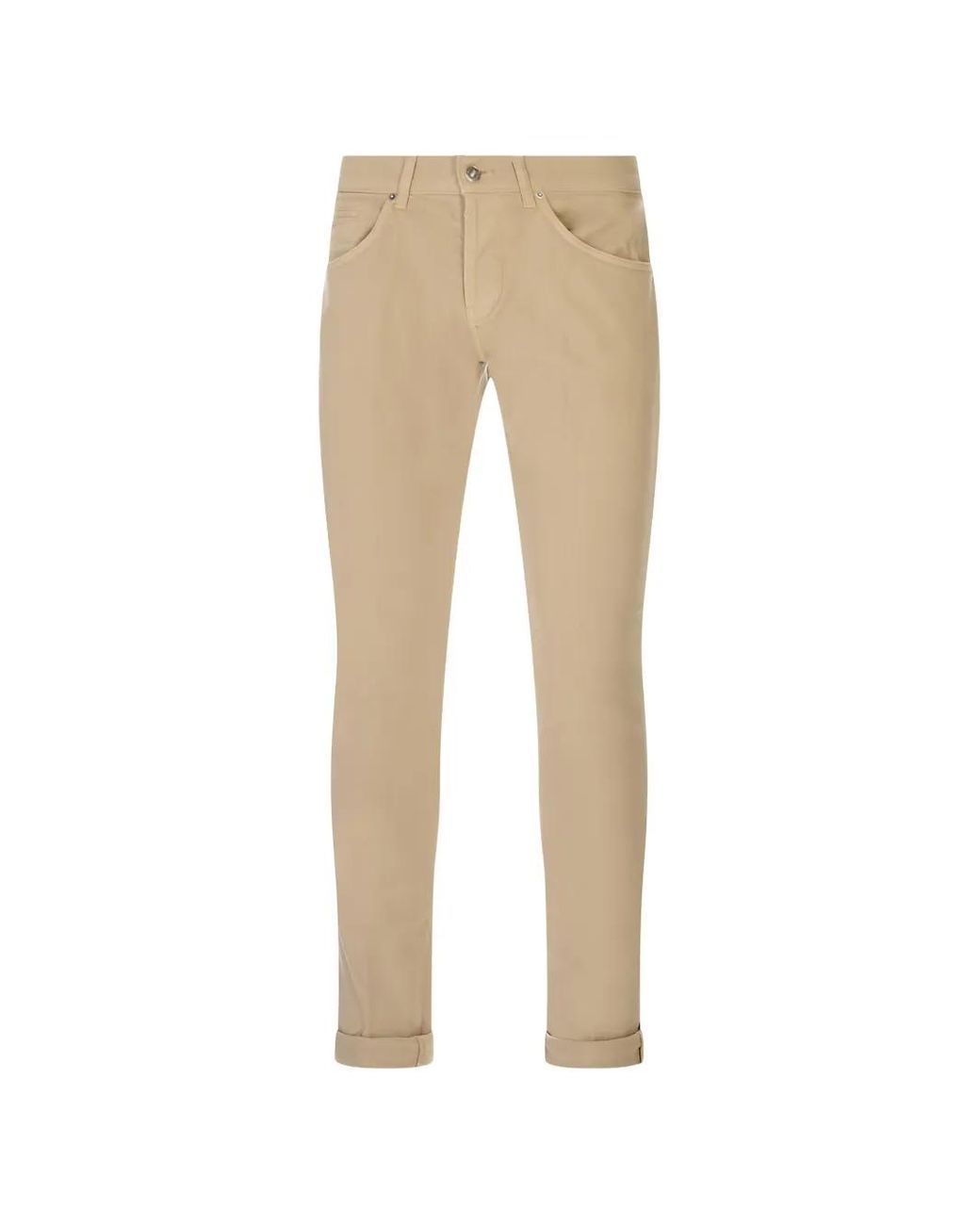 Dondup Natural Logo-Plaque Skinny Jeans for men