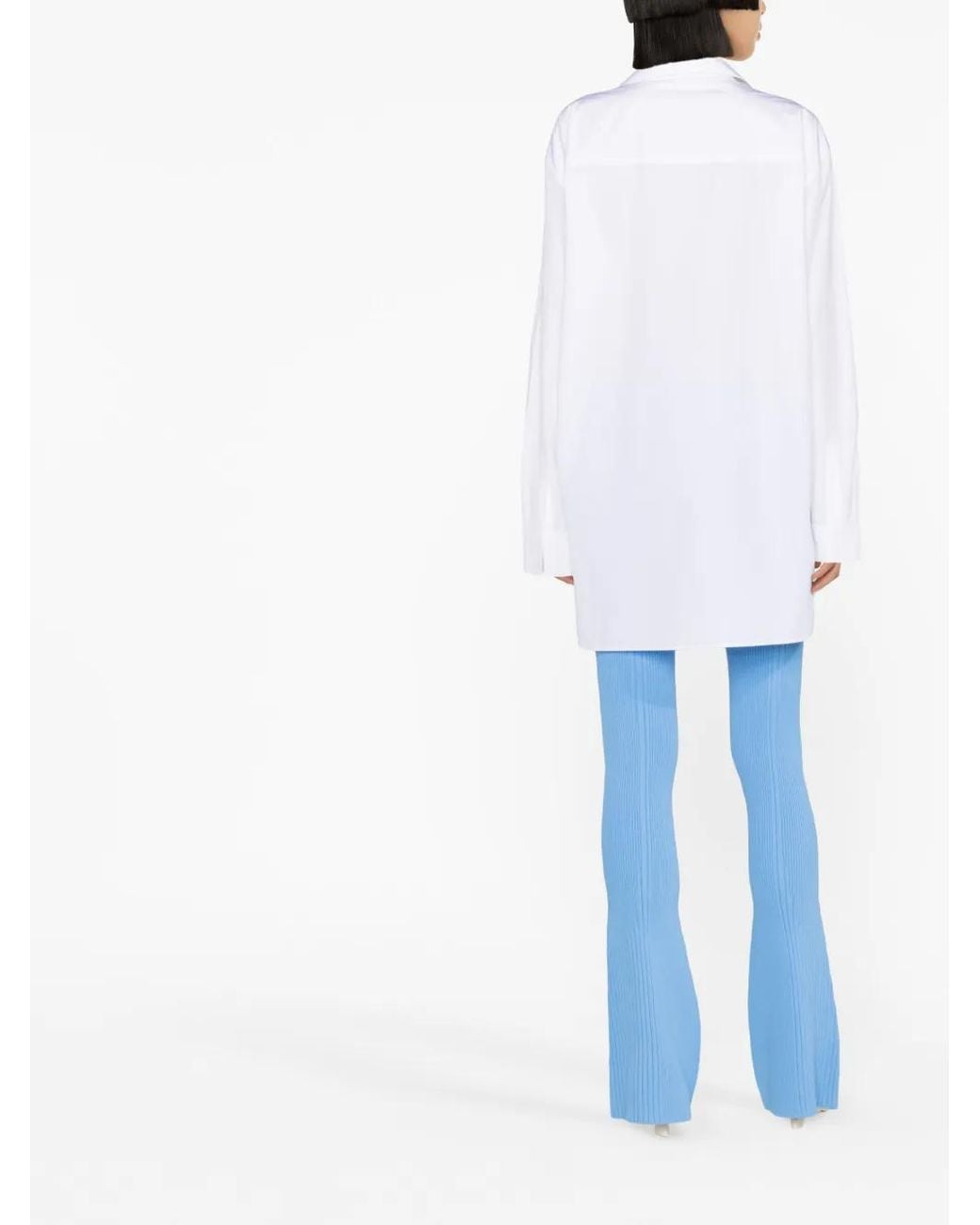 Off-White c/o Virgil Abloh White Long-sleeve Button-fastening Shirt