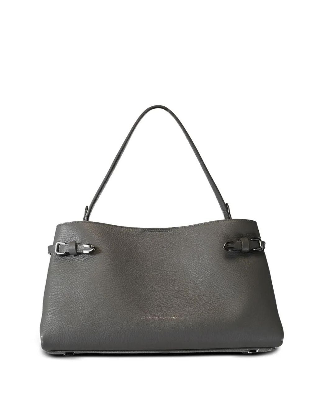 Brunello Cucinelli Gray Essence East West Shoulder Bag