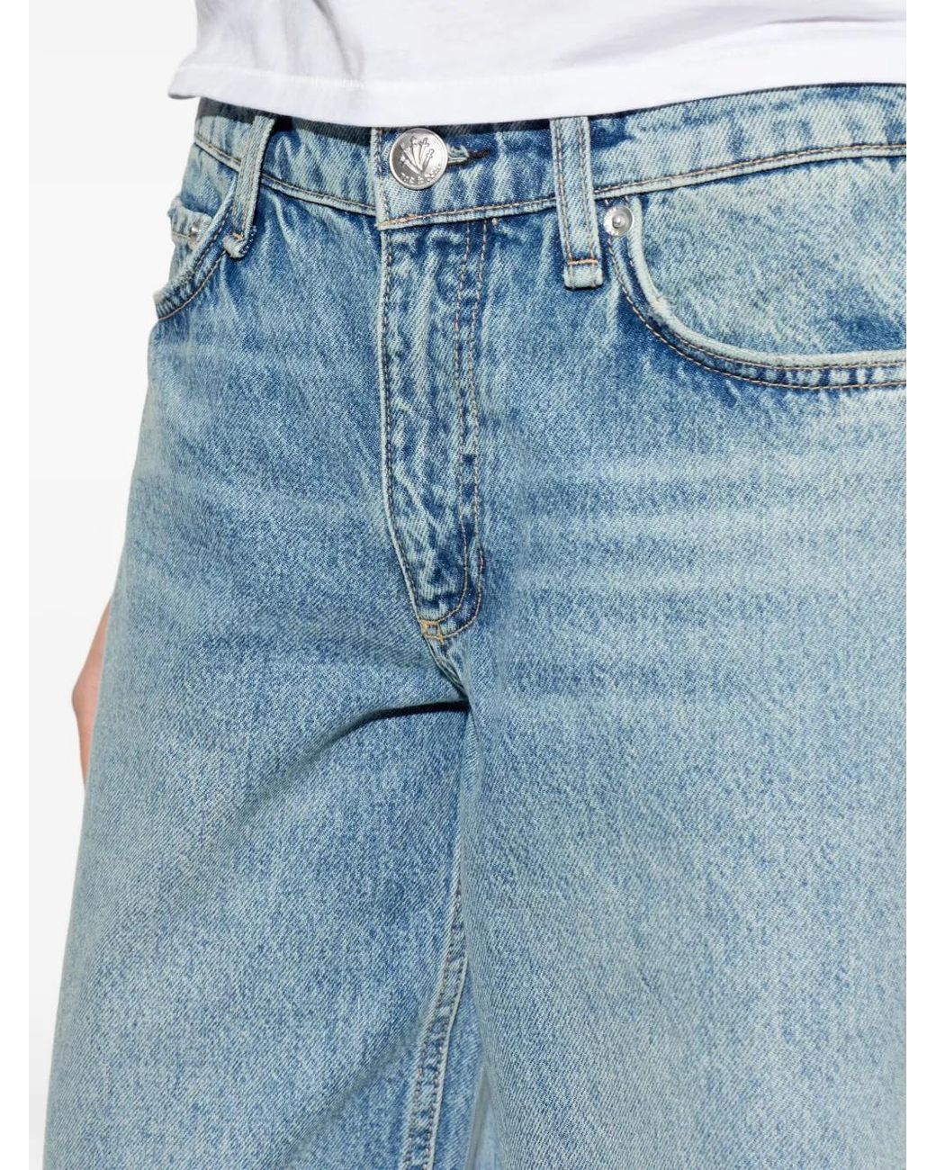Rag & Bone Blue Saige Denim Jeans