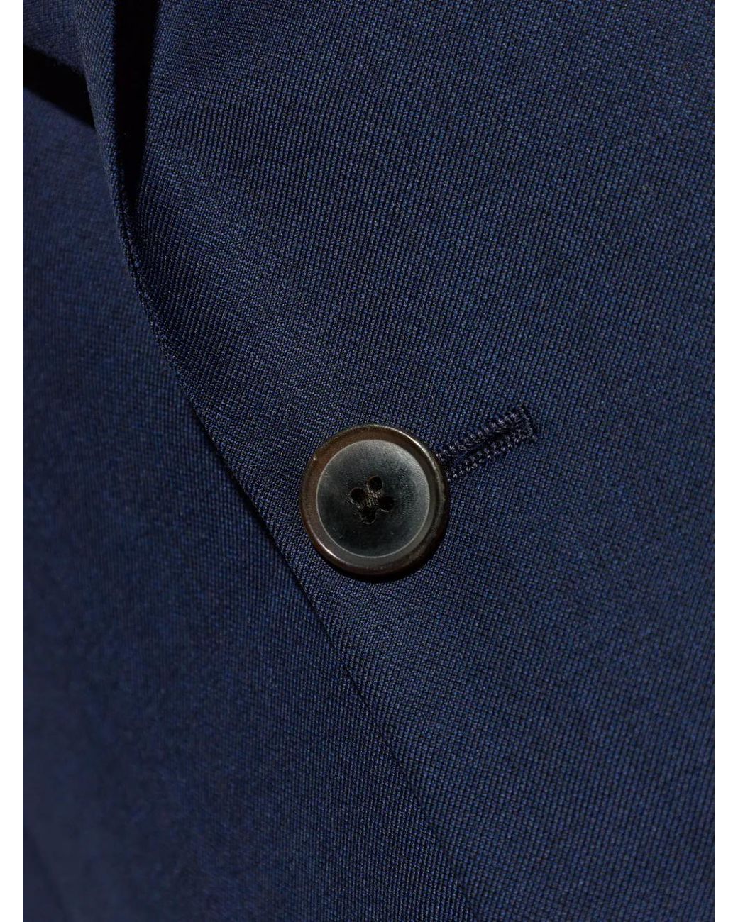 Paul Smith Blue Buttoned Suit for men