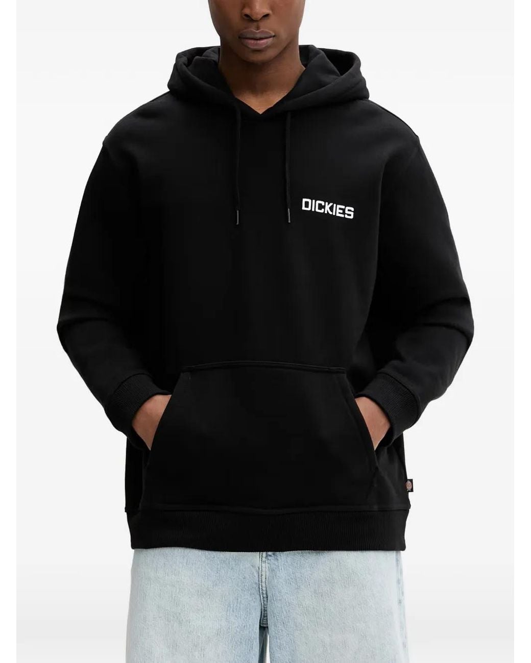Dickies Black Payson Drawstring Hoodie for men