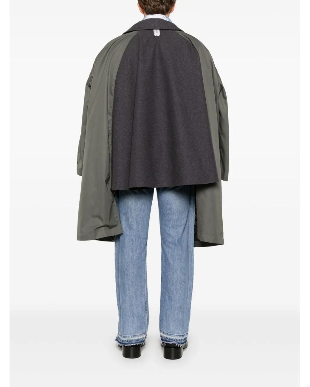 PROTOTYPES Gray Layered Cape