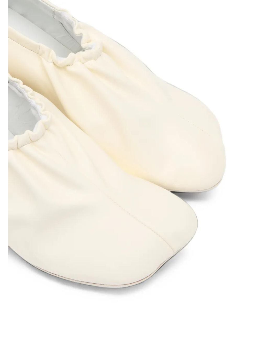 MM6 by Maison Margiela Natural Escarpins Anatomic À Détail Élastique