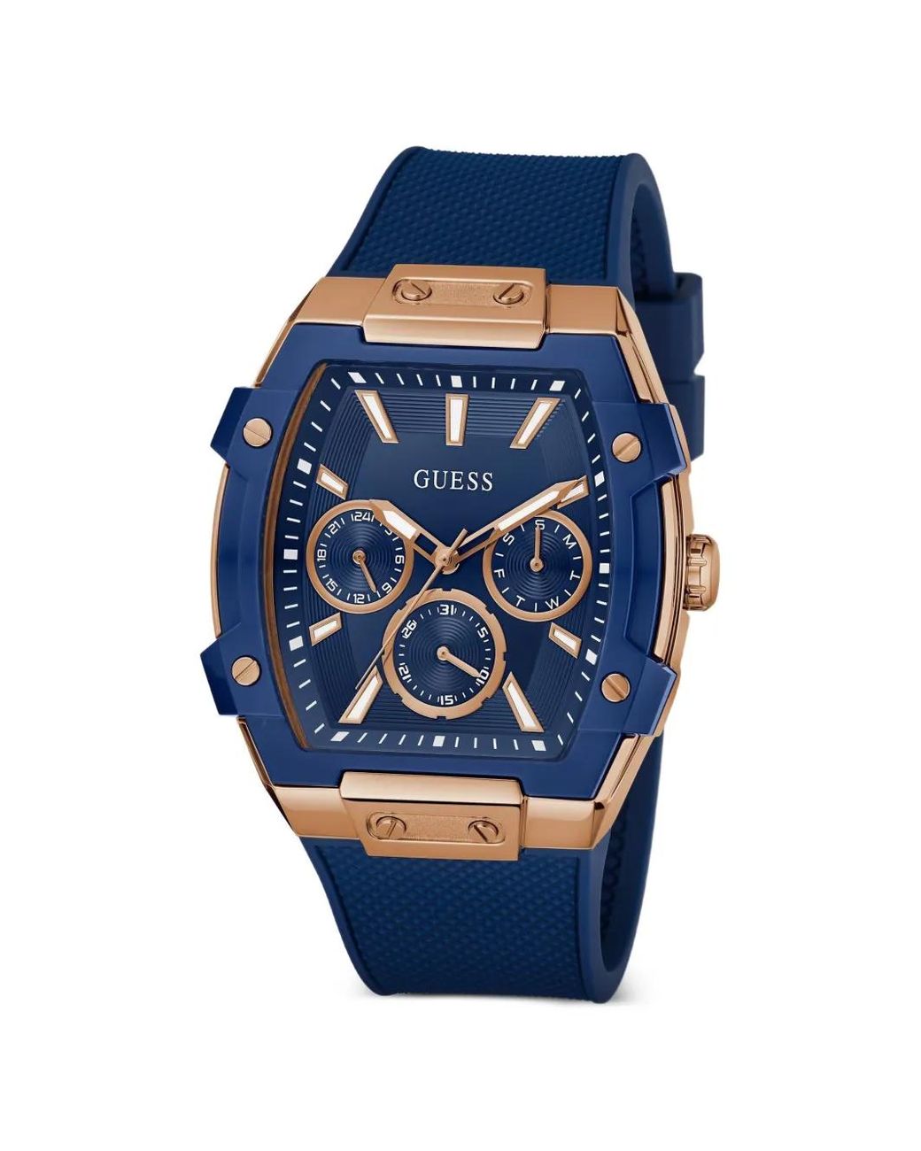 Phoenix 44Mm di Guess in Blue da Uomo