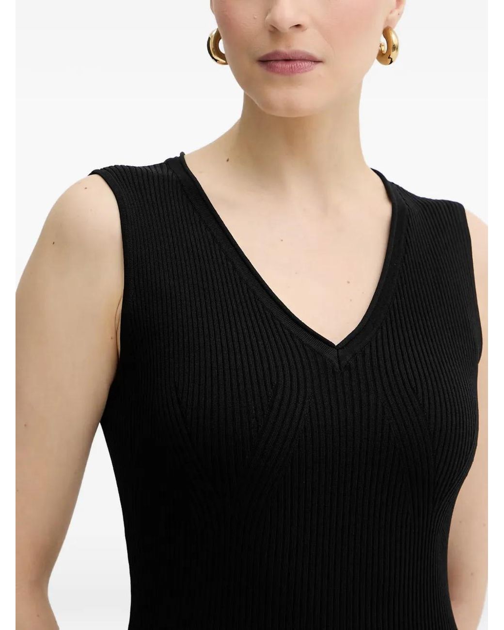 ARMANI EXCHANGE Black Long Dress