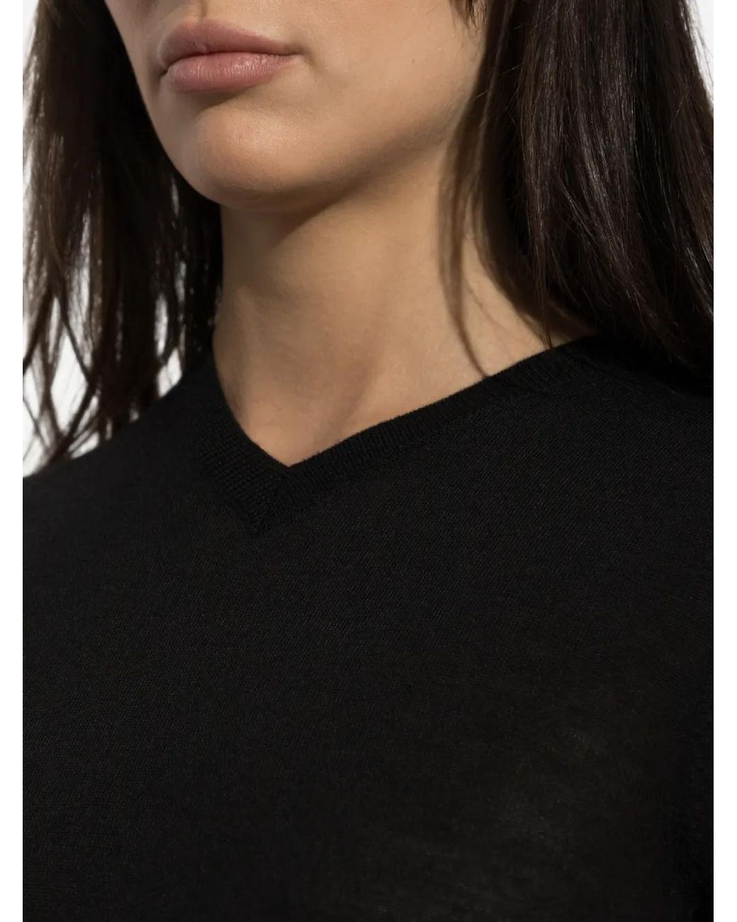 IRO Black Pullover Mit V-Ausschnitt