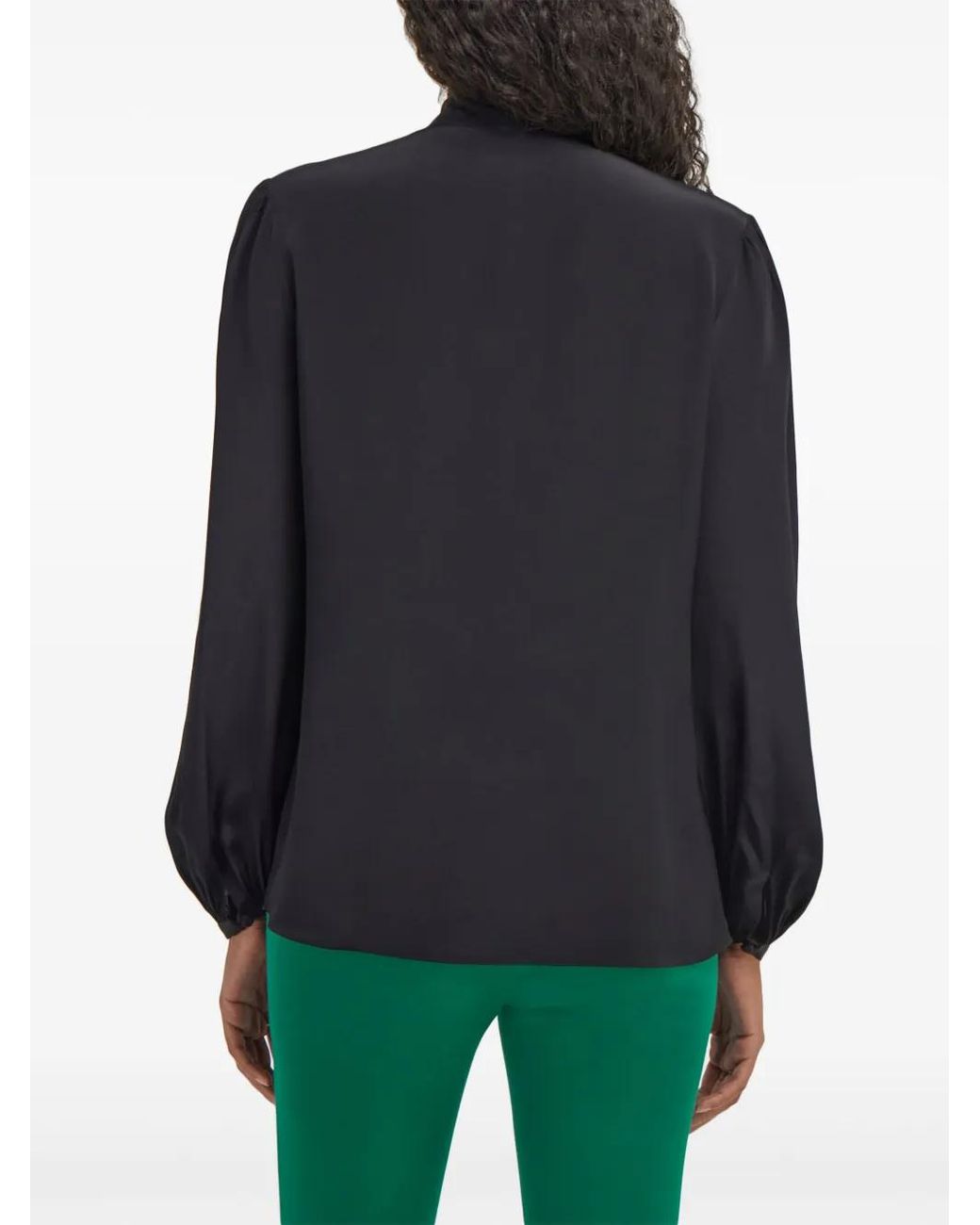 Roberto Cavalli Blue Sequin-Embellished Blouse
