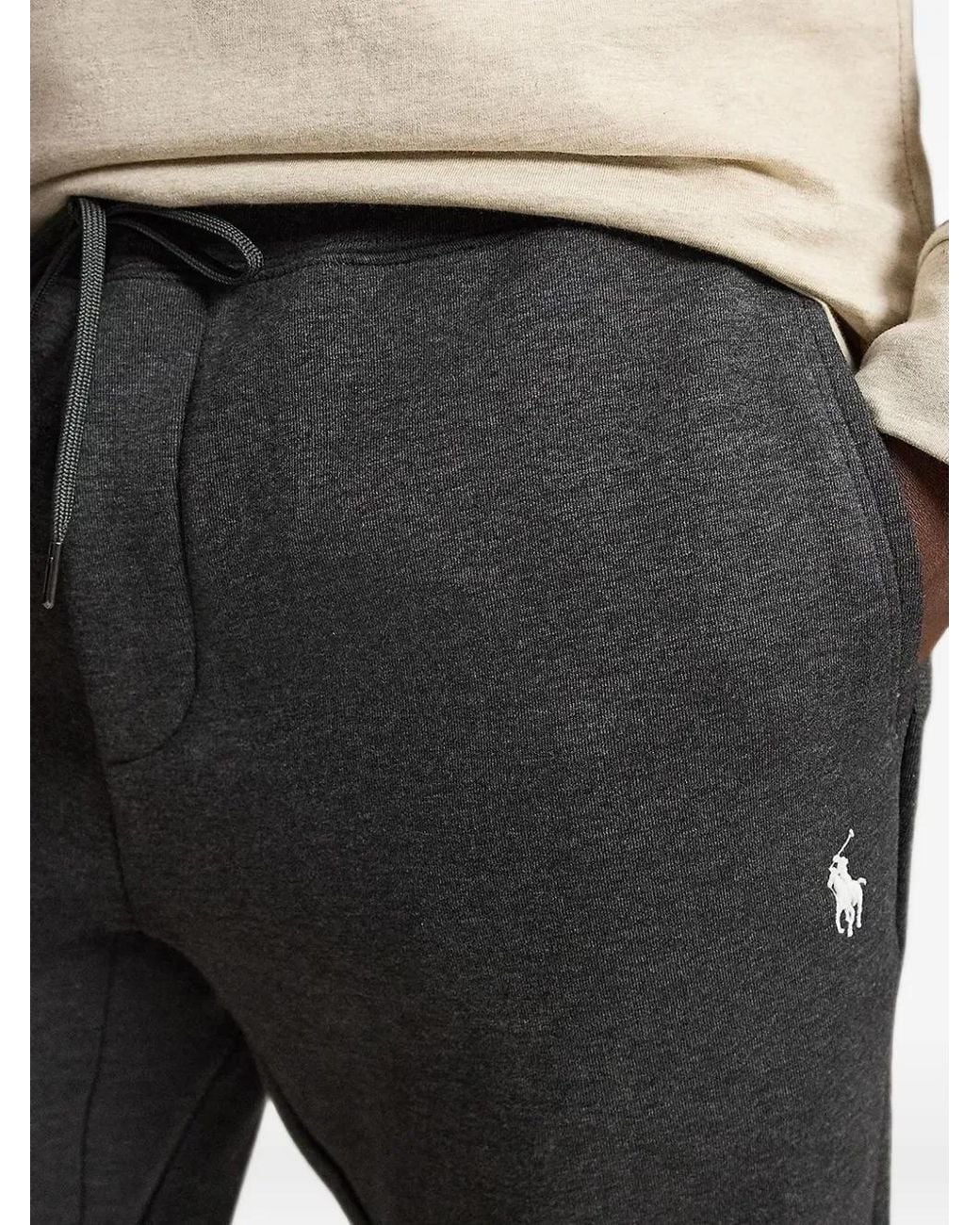 Polo Ralph Lauren Black Pantalon De Jogging En Maille for men