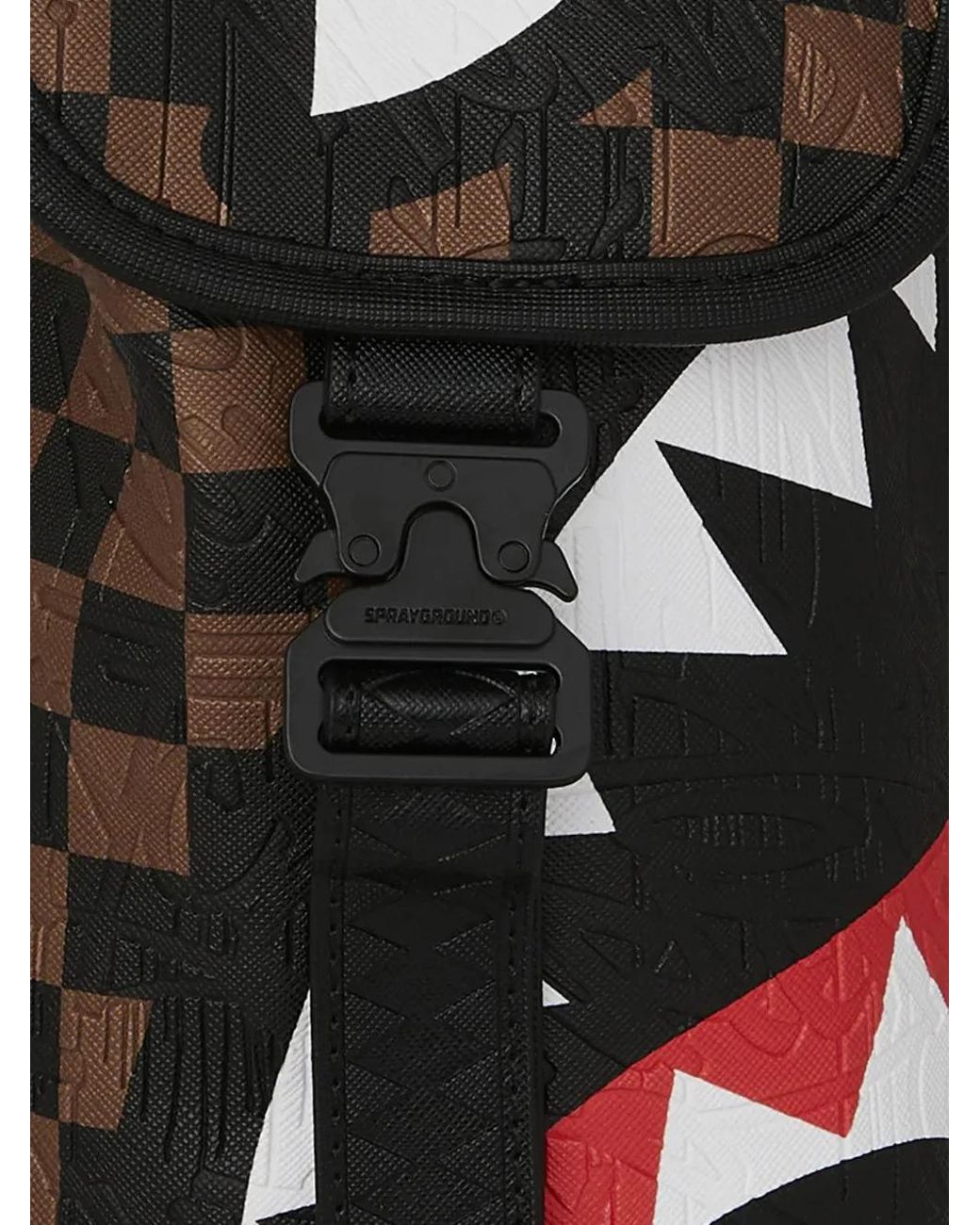 Sprayground Black Sawtooh Sharks for men