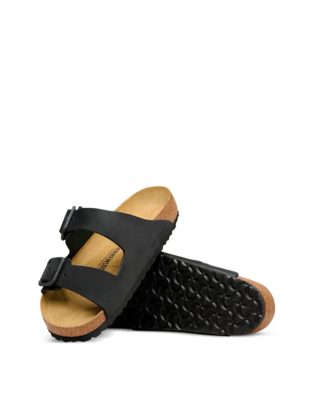 Birkenstock Black Arizona Wire Buckle Sandals for men