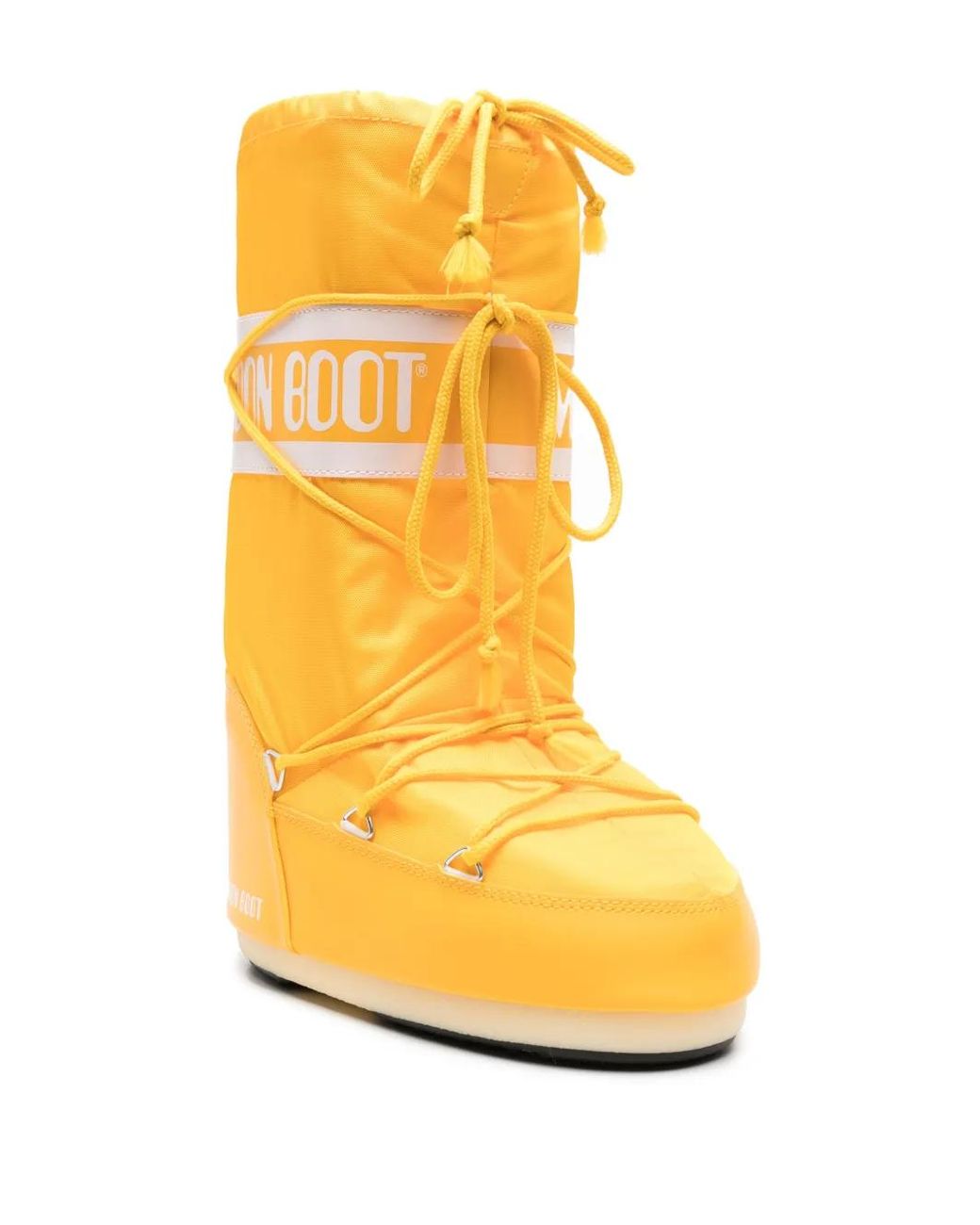 Moon Boot ® Icon Nylon Boot in Yellow | Lyst