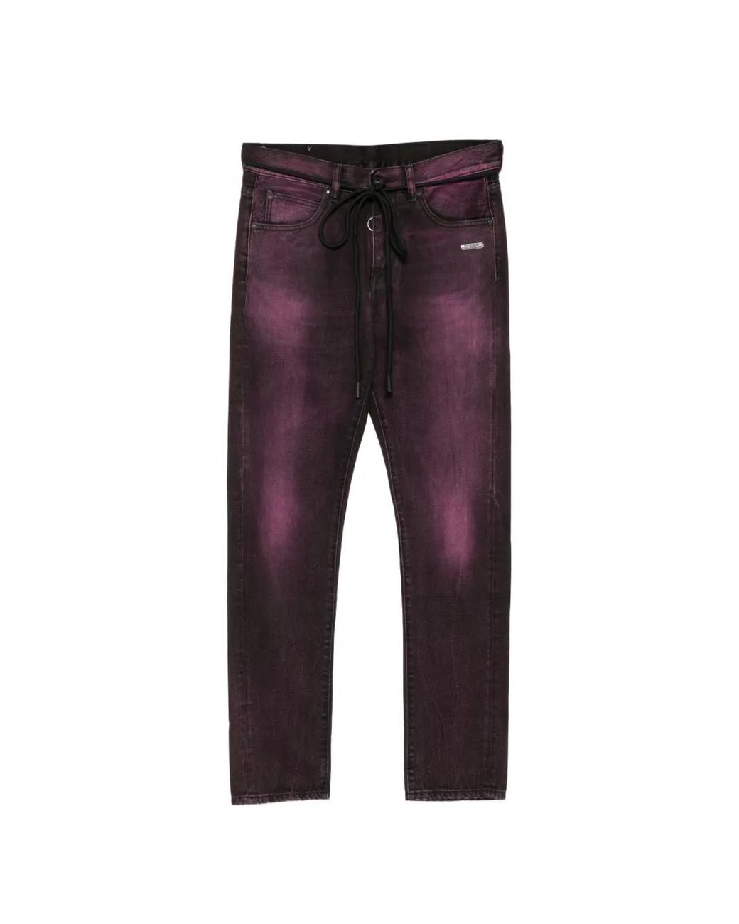 Off-White c/o Virgil Abloh Red Slim Dart Jeans for men