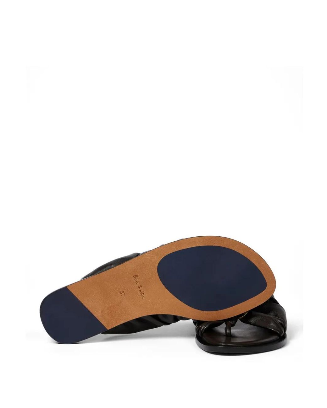 Paul Smith Black Sandales Lorrha En Cuir