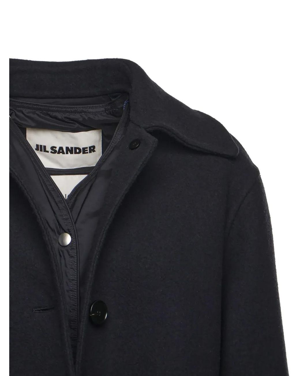 Moncler Blue Barrelene Long Coat