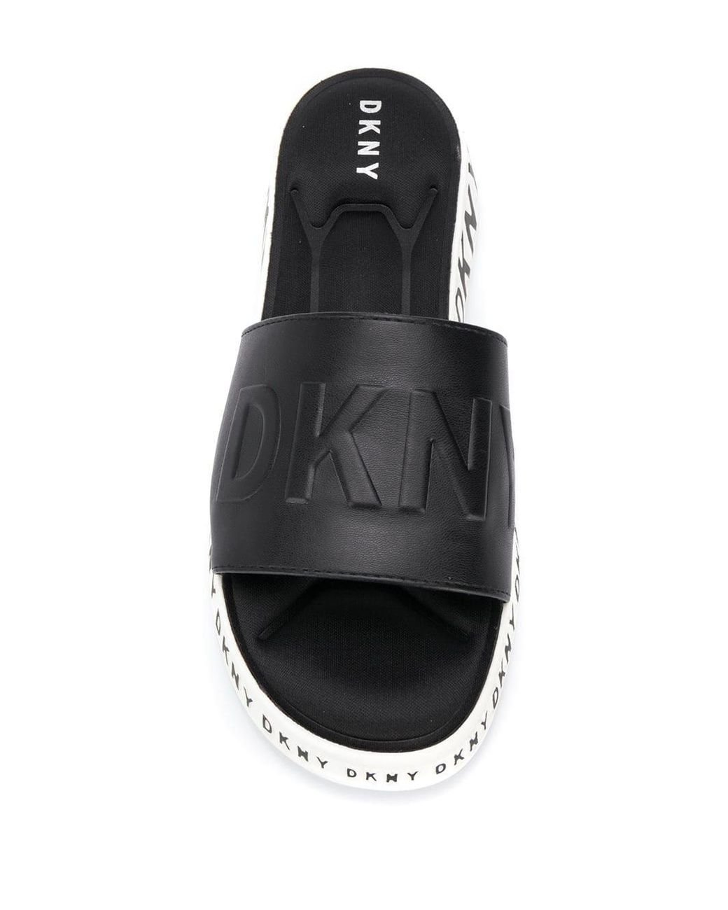 DKNY Mara Slide in Black | Lyst Canada