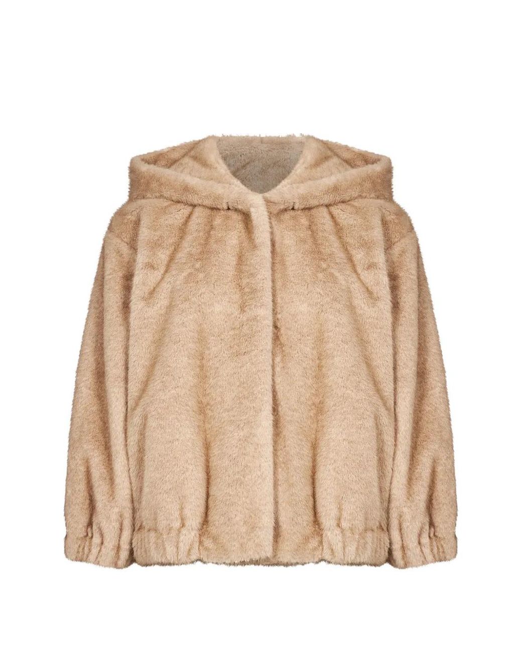 Antonelli Natural Faux-Fur Hooded Jacket