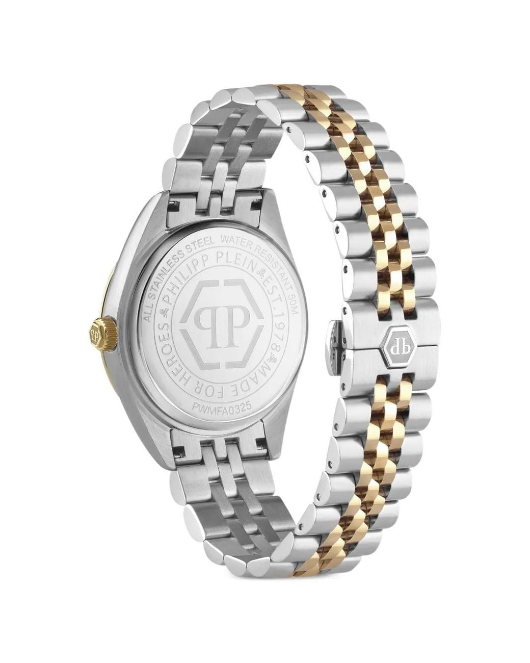 Philipp Plein Metallic Date Superlative Gent 41Mm Watch for men