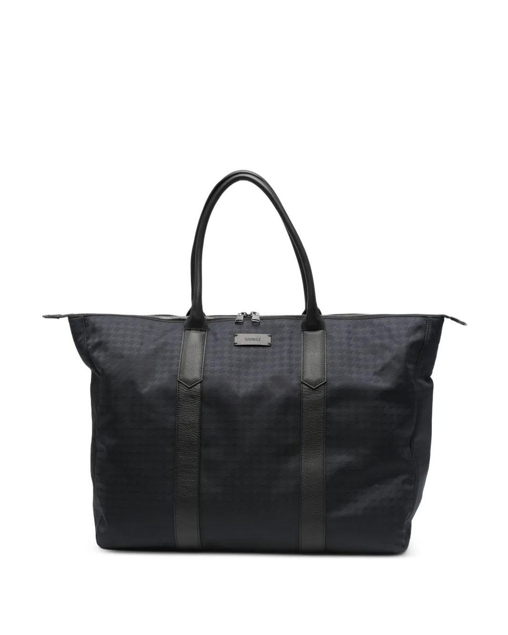 Borsa Weekend di Canali in Black da Uomo