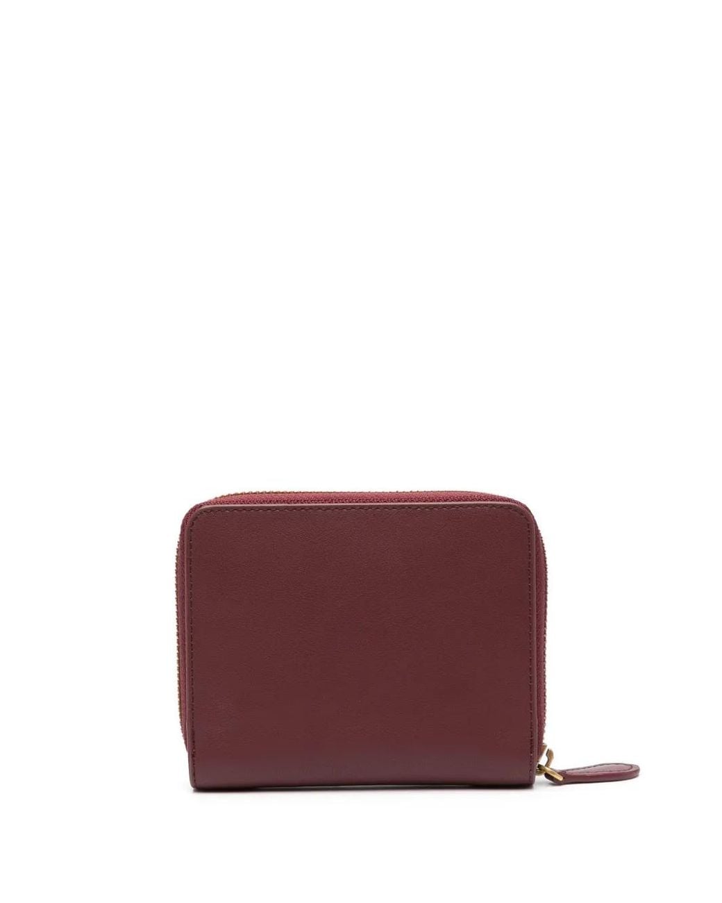 Pinko Purple Cherry Taylor Zip Solid Wallet