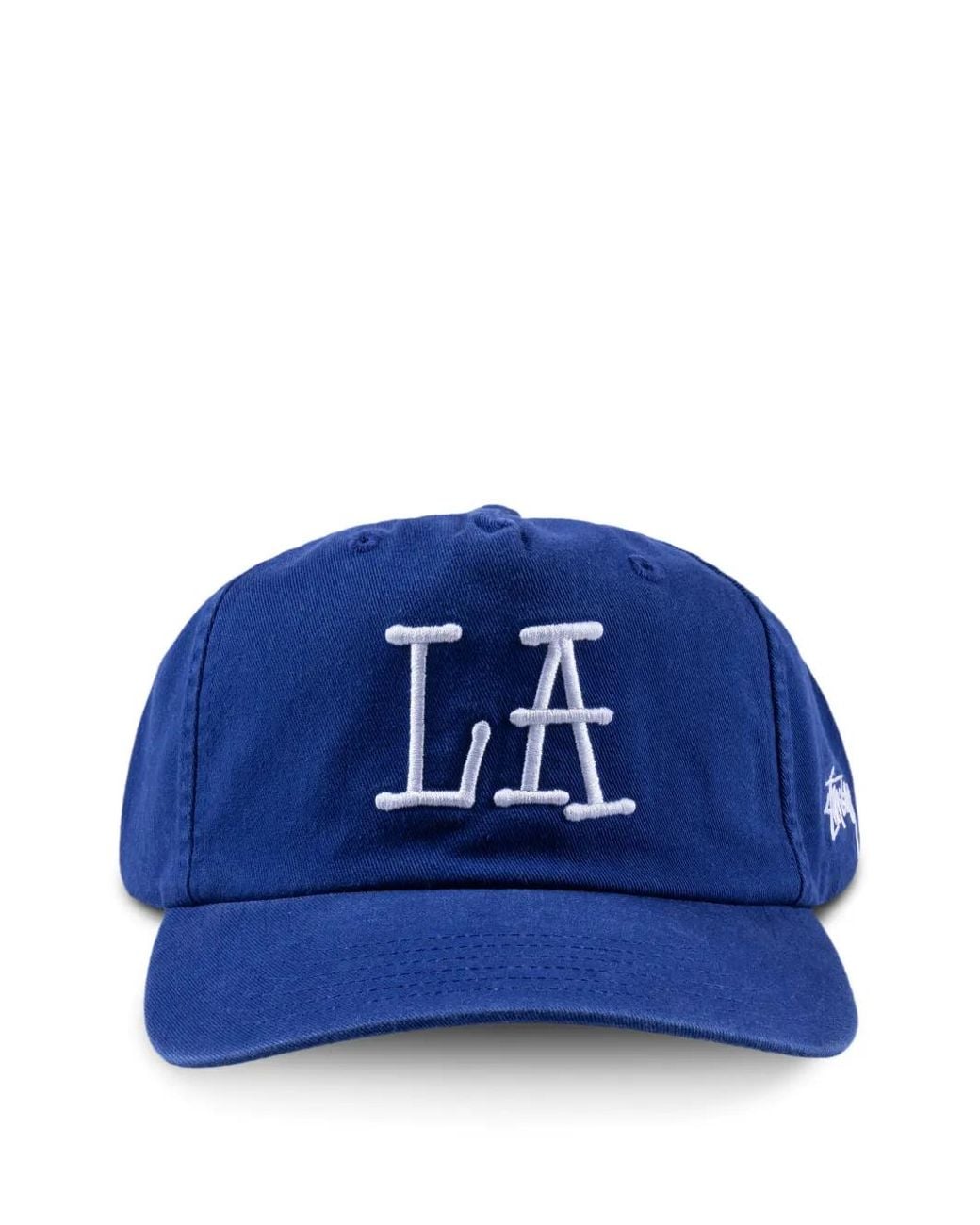 Stussy La Chapter Embroidered Cap in Blue for Men | Lyst