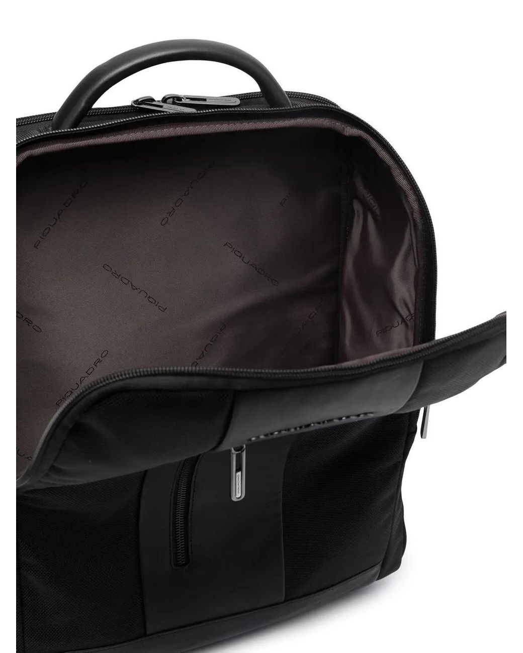 Piquadro Rucksack Mit Logo-Patch in Black für Herren