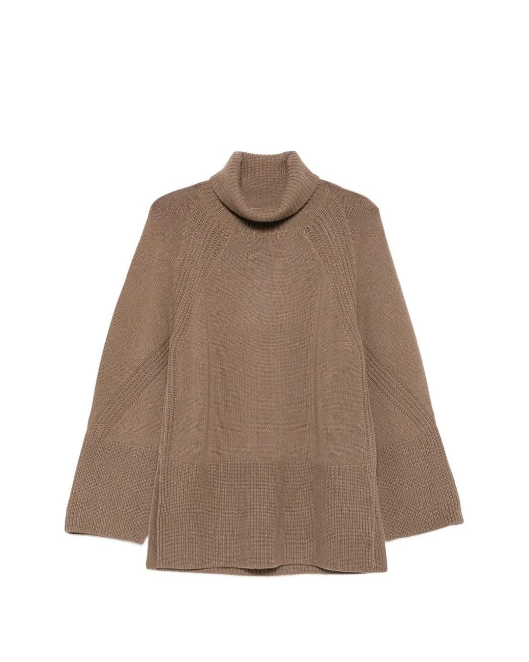 Joseph Brown Loftus Roll-Neck Side-Slit Sweater