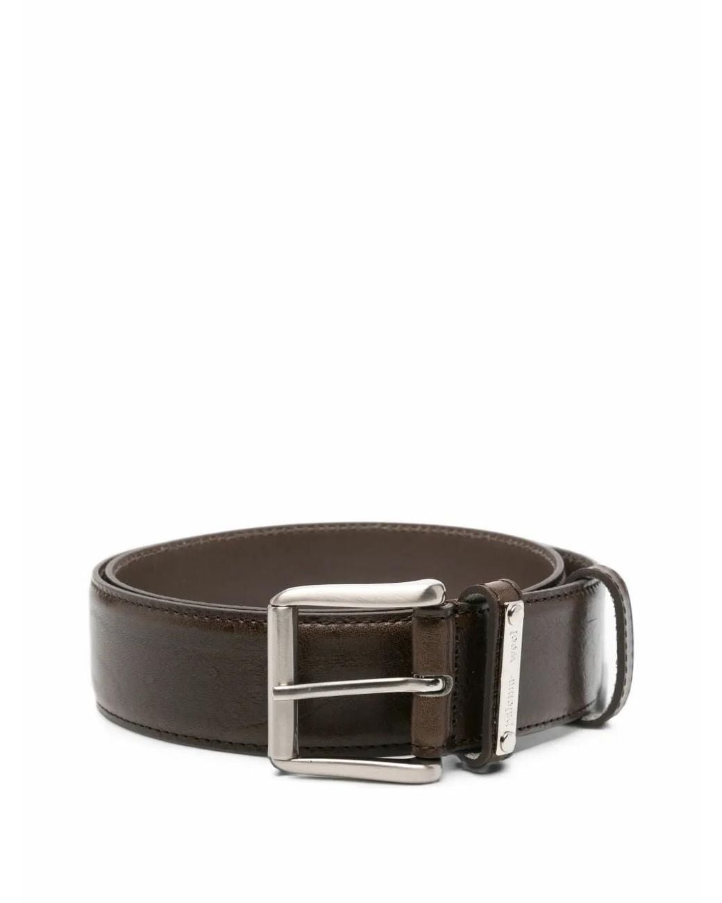 Paloma Wool Brown Juana Hip Buckle-Fastening Leather Belt