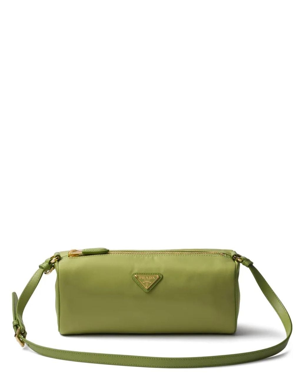 prada-green-Re-Nylon-Zippered-