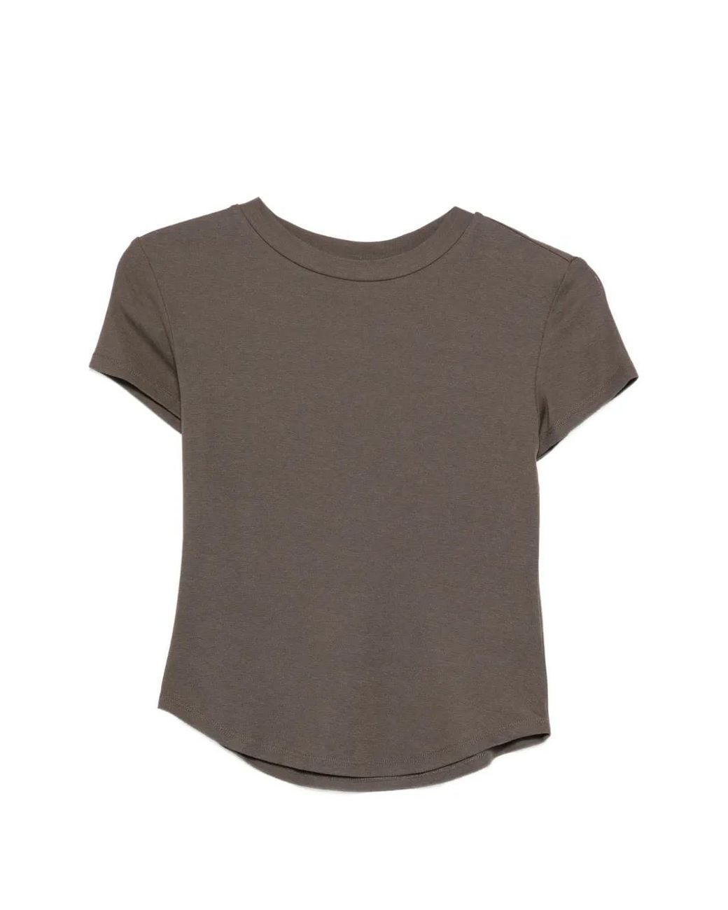 ELEH Gray Round Neck T-Shirt
