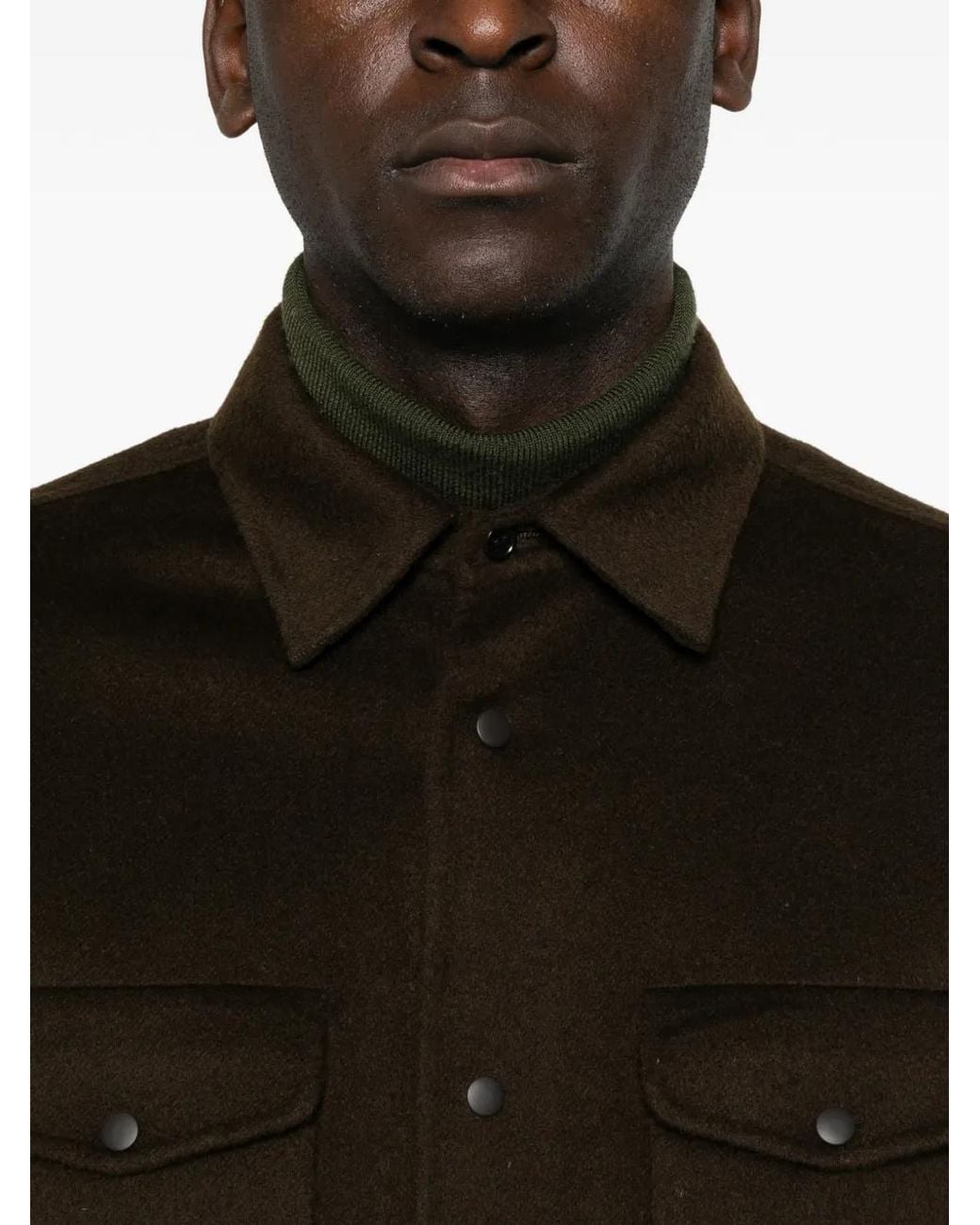 Giacca-Camicia di Aspesi in Black da Uomo