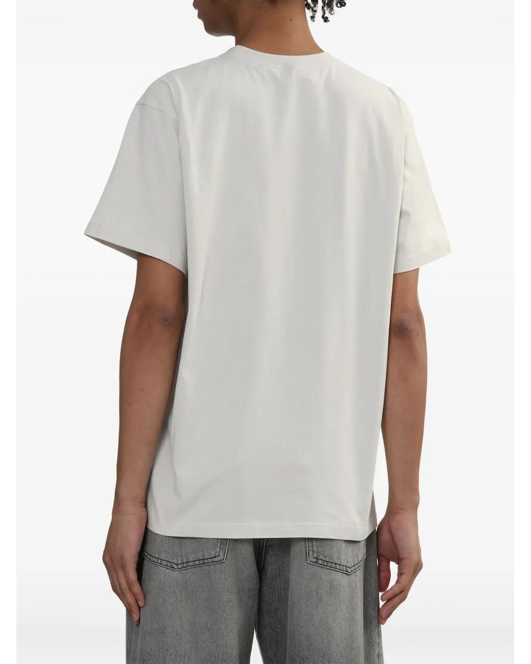 sunflower Gray Logo-Detail T-Shirt for men