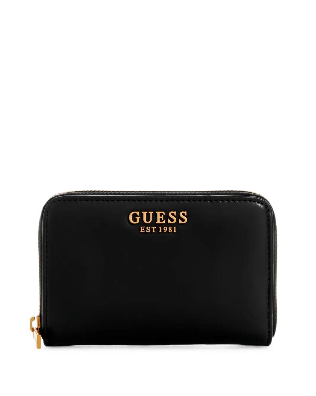 Guess Black Medium Laurel Zip-Around Wallet