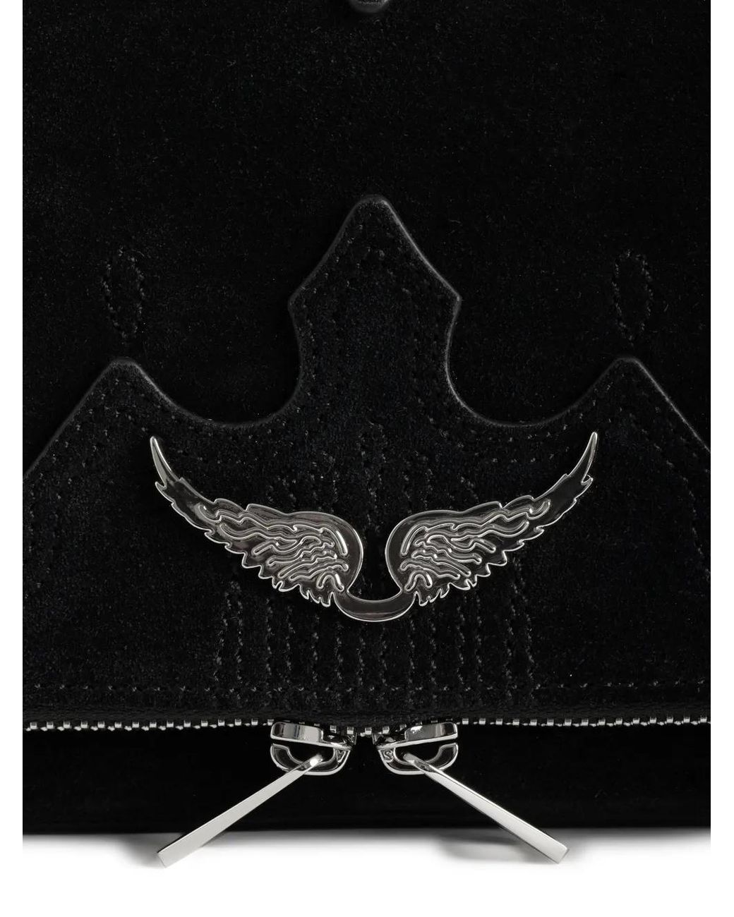 Zadig & Voltaire Black Rock Western Clutch
