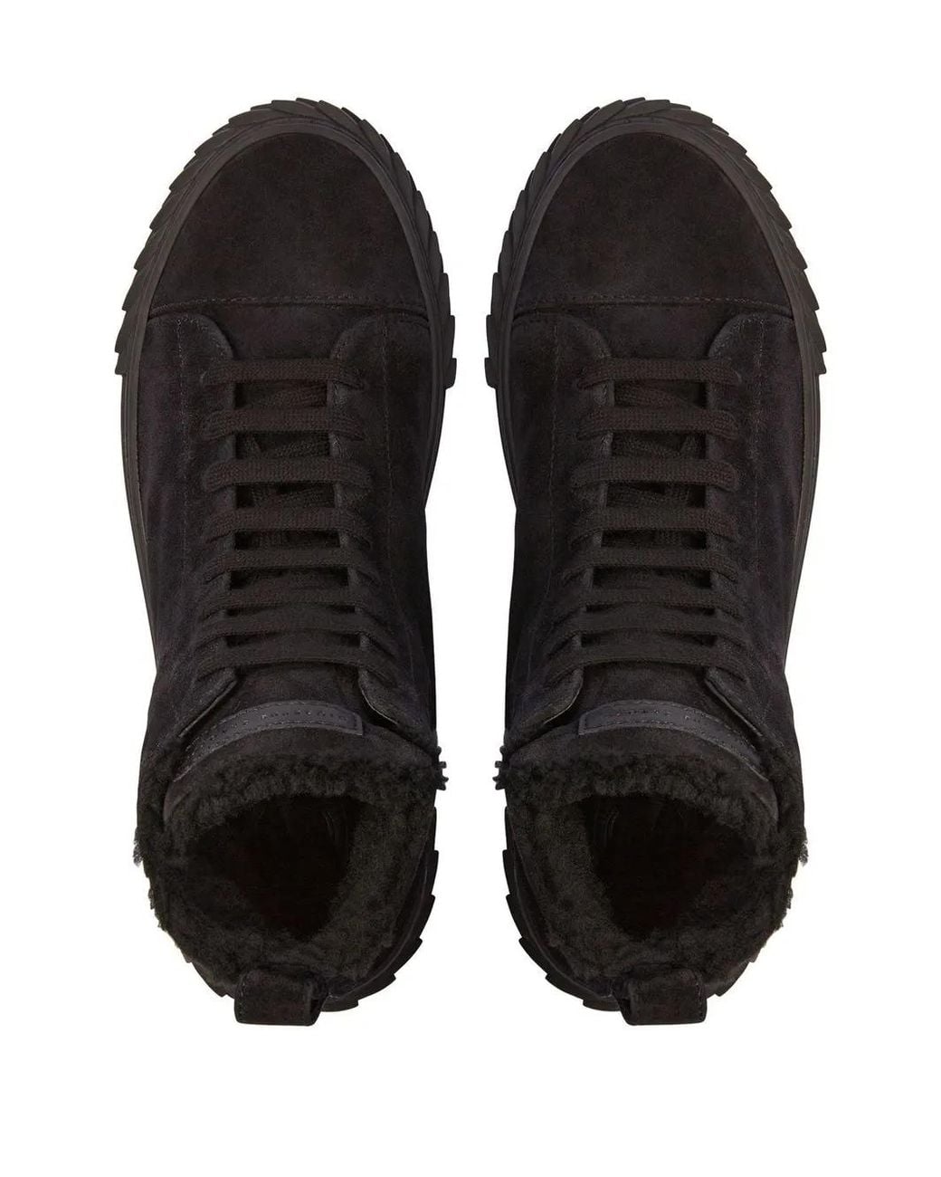 Giuseppe Zanotti Black Ecoblabber High-Top Sneakers