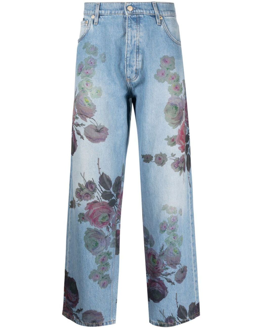 Eytys Benz Bloom Wide-leg Jeans in Blue for Men | Lyst