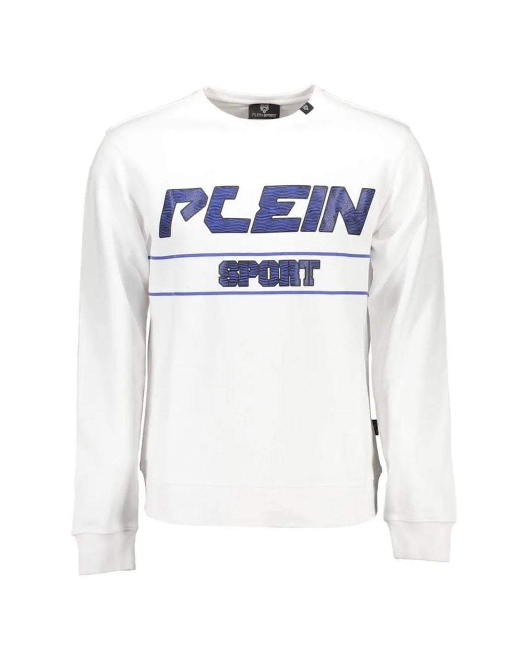 Philipp Plein White Logo-Print Sweatshirt for men