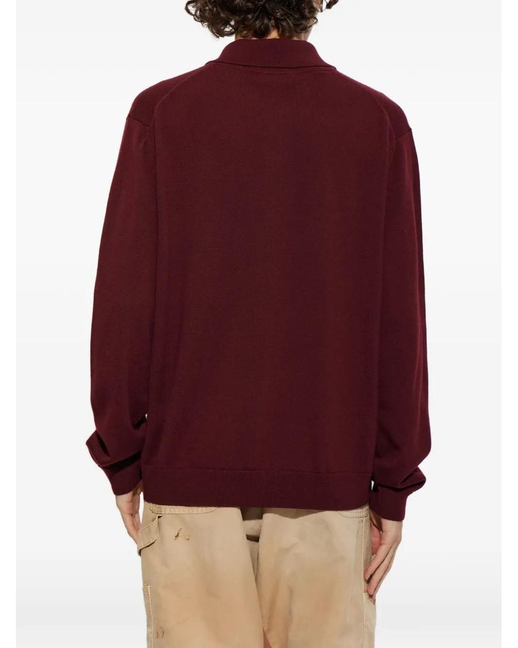 DSquared² Logo-Embroidered Wool Sweater for men