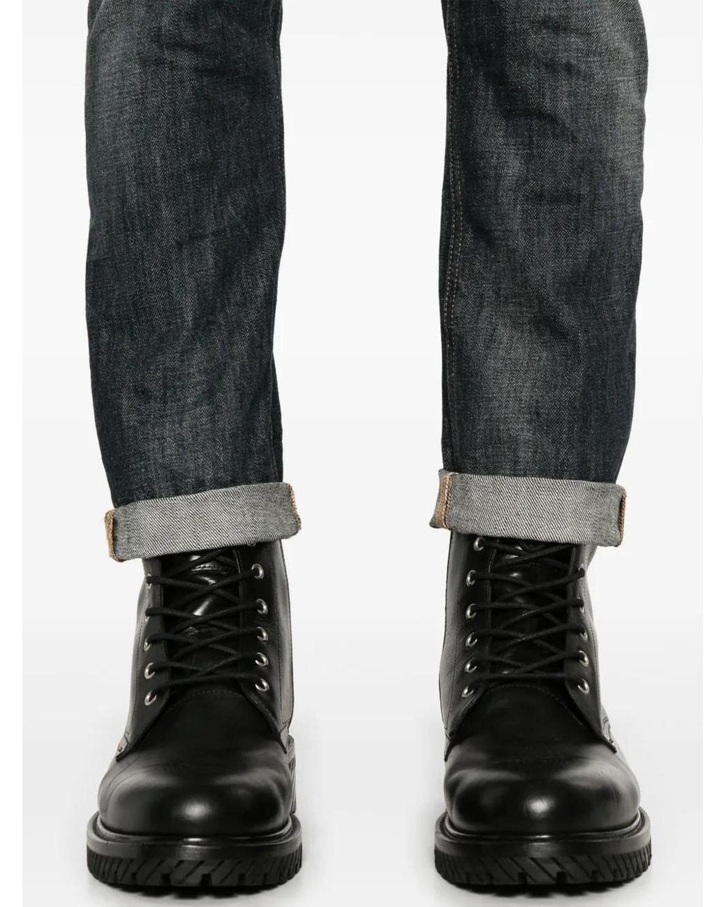 Dondup Gray Icon Jeans for men