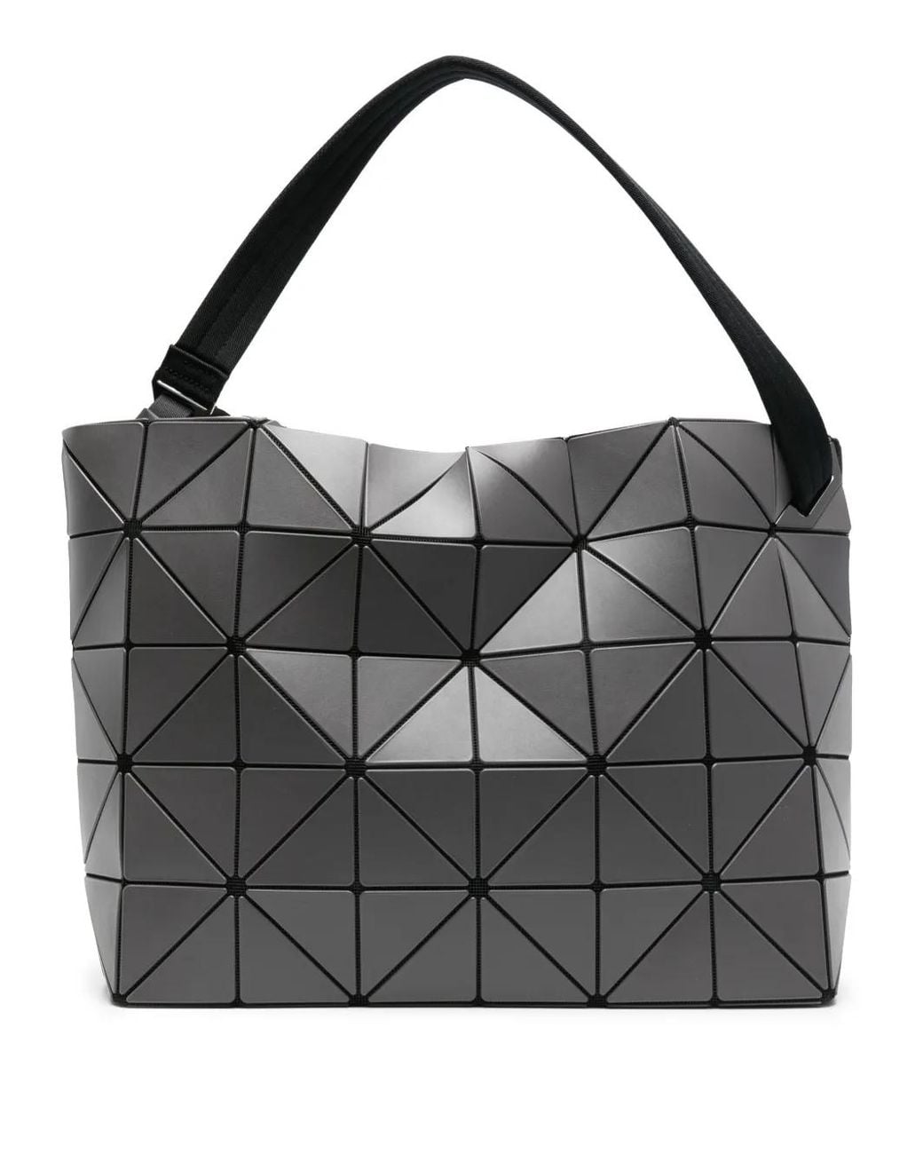 Issey Miyake Black Blocky Geometric Crossbody Bag