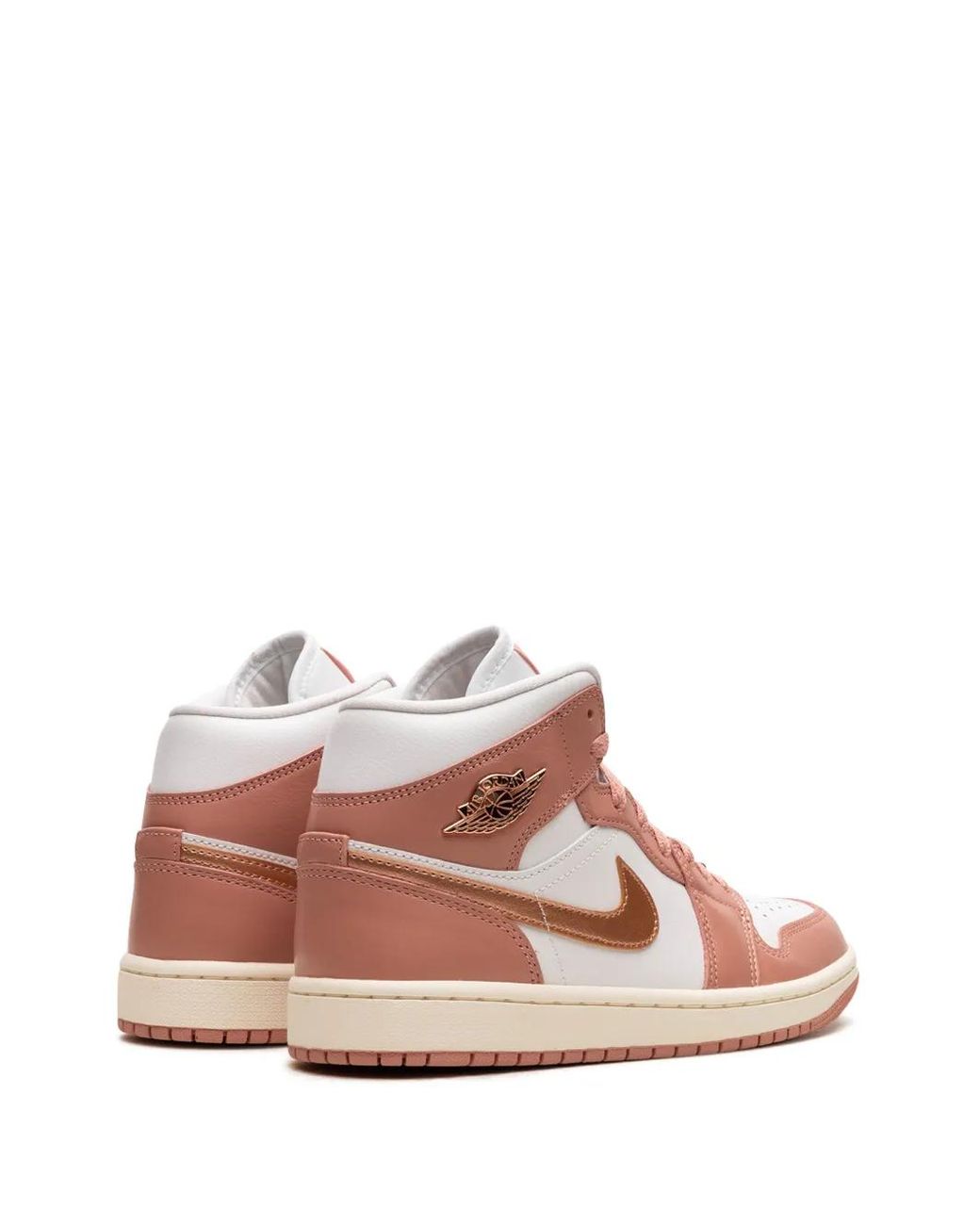 Nike Pink Air 1 Mid Stardust" Sneakers
