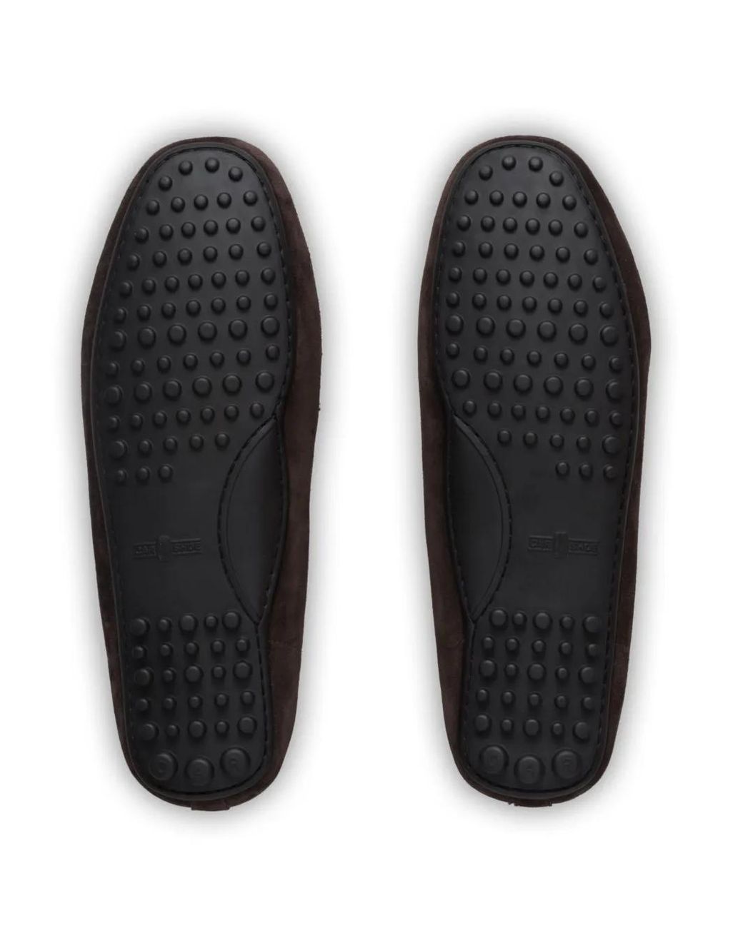 Car Shoe Black Fur-Lined Suede Driving Boots for men